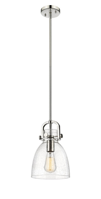 Innovations 410-1SS-PN-G412-8SDY One Light Pendant, Polished Nickel
