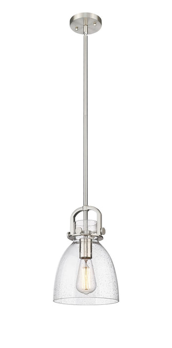 Innovations 410-1SS-SN-G412-8SDY One Light Pendant, Satin Nickel