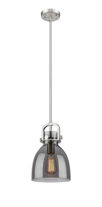 Innovations 410-1SS-SN-G412-8SM One Light Pendant, Satin Nickel