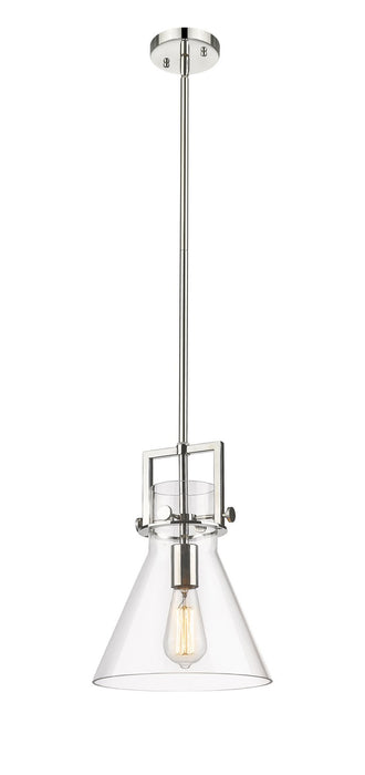 Innovations 411-1SM-PN-G411-10SDY One Light Mini Pendant, Polished Nickel