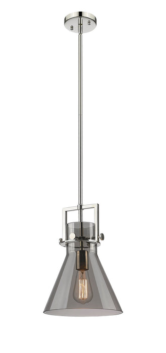 Innovations 411-1SM-PN-G411-10SM One Light Mini Pendant, Polished Nickel