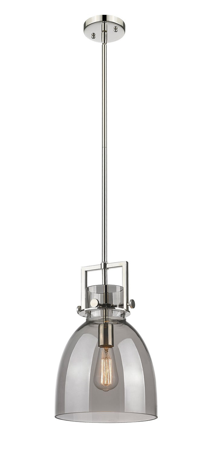 Innovations 411-1SM-PN-G412-10SM One Light Pendant, Polished Nickel