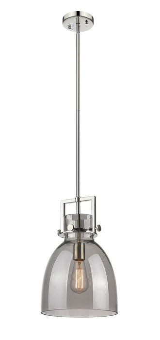 Innovations 411-1SM-PN-G412-10SM One Light Pendant, Polished Nickel