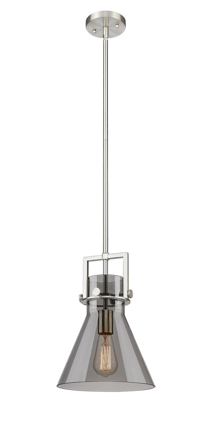 Innovations 411-1SM-SN-G411-10SM One Light Mini Pendant, Brushed Satin Nickel