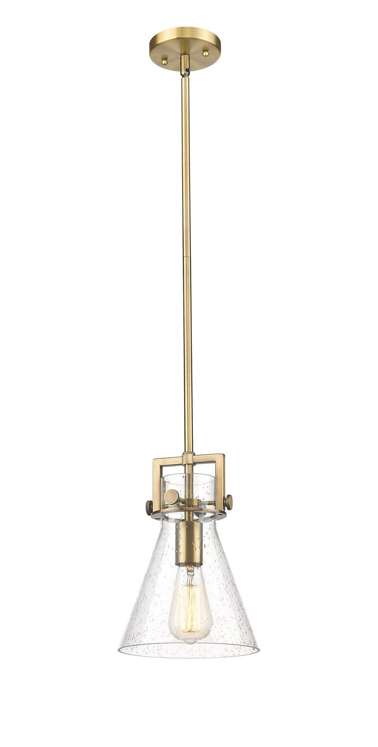 Innovations 411-1SS-BB-G411-8SDY One Light Pendant, Brushed Brass