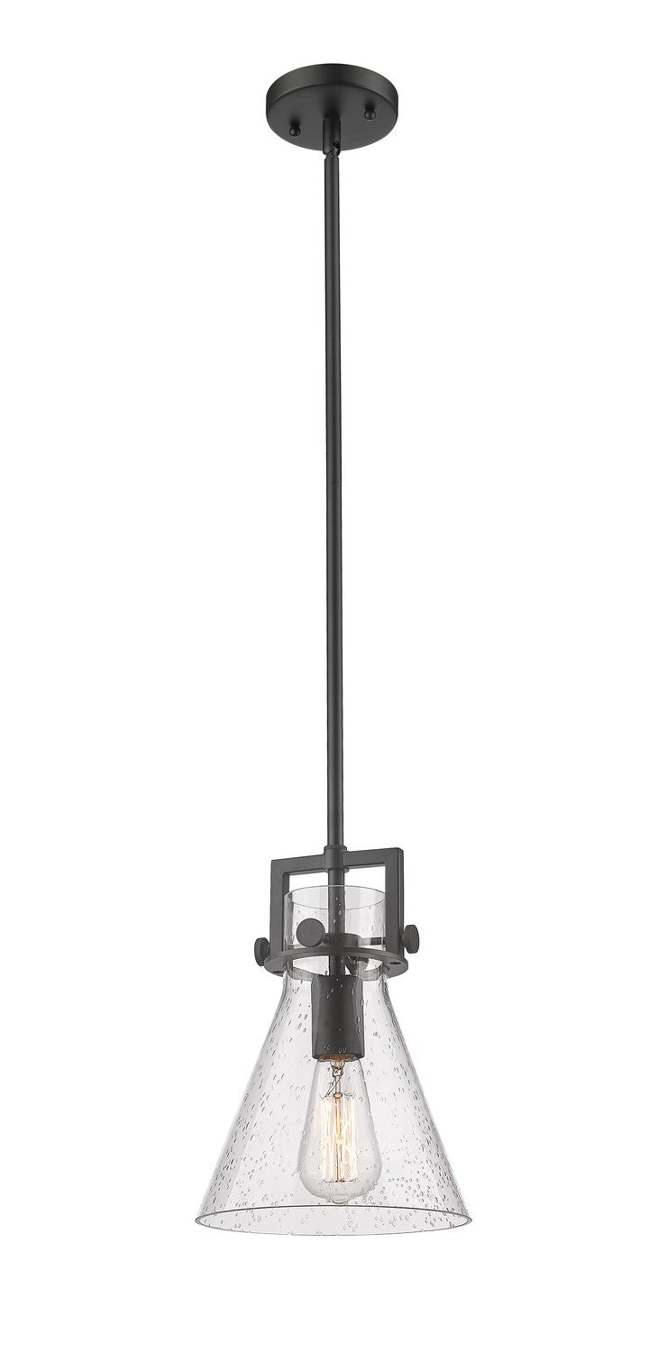Innovations 411-1SS-BK-G411-8SDY One Light Pendant, Matte Black