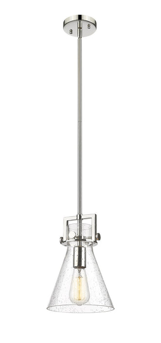 Innovations 411-1SS-PN-G411-8SDY One Light Pendant, Polished Nickel