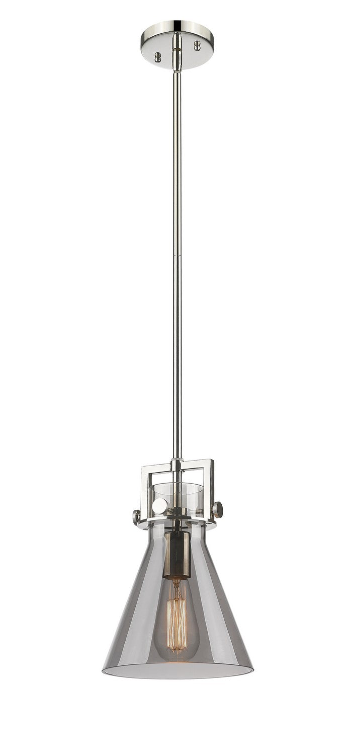 Innovations 411-1SS-PN-G411-8SM One Light Pendant, Polished Nickel