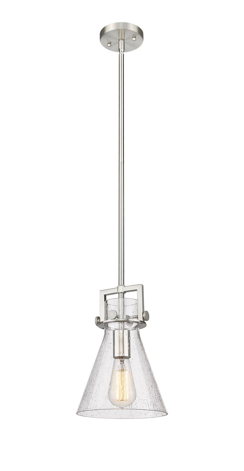 Innovations 411-1SS-SN-G411-8SDY One Light Pendant, Satin Nickel