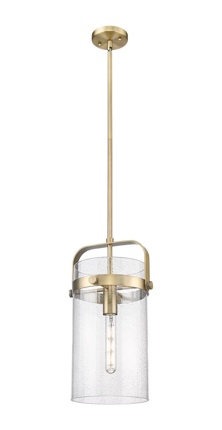 Innovations 413-1SM-BB-G413-1S-8SDY LED Pendant, Brushed Brass