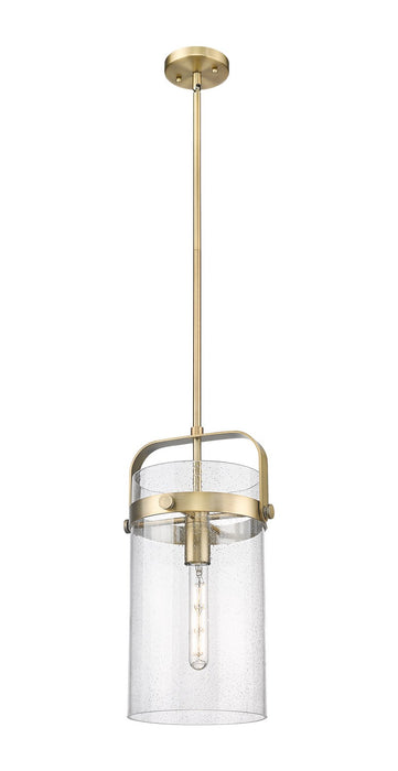 Innovations 413-1SM-BB-G413-1S-8SDY LED Pendant, Brushed Brass