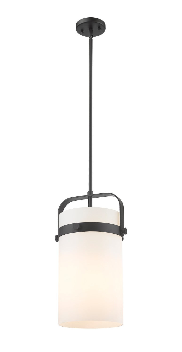 Innovations 413-1SM-BK-G413-1S-8WH LED Pendant, Matte Black