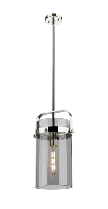 Innovations 413-1SM-PN-G413-1S-8SM LED Pendant, Polished Nickel