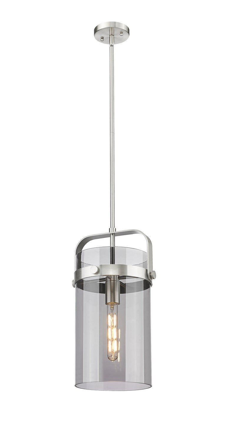 Innovations 413-1SM-SN-G413-1S-8SM LED Pendant, Satin Nickel