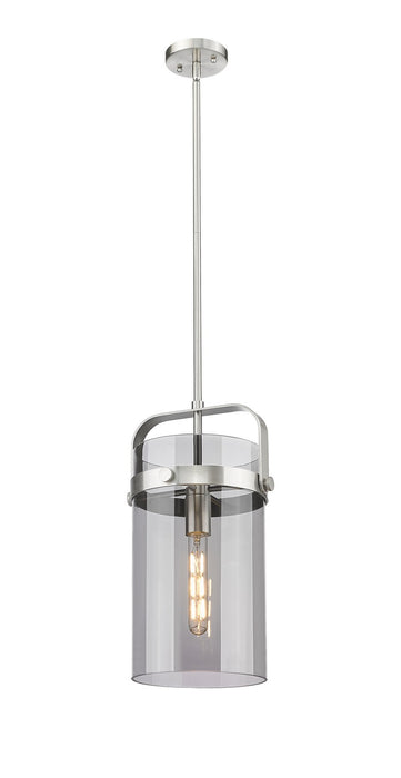 Innovations 413-1SM-SN-G413-1S-8SM LED Pendant, Satin Nickel