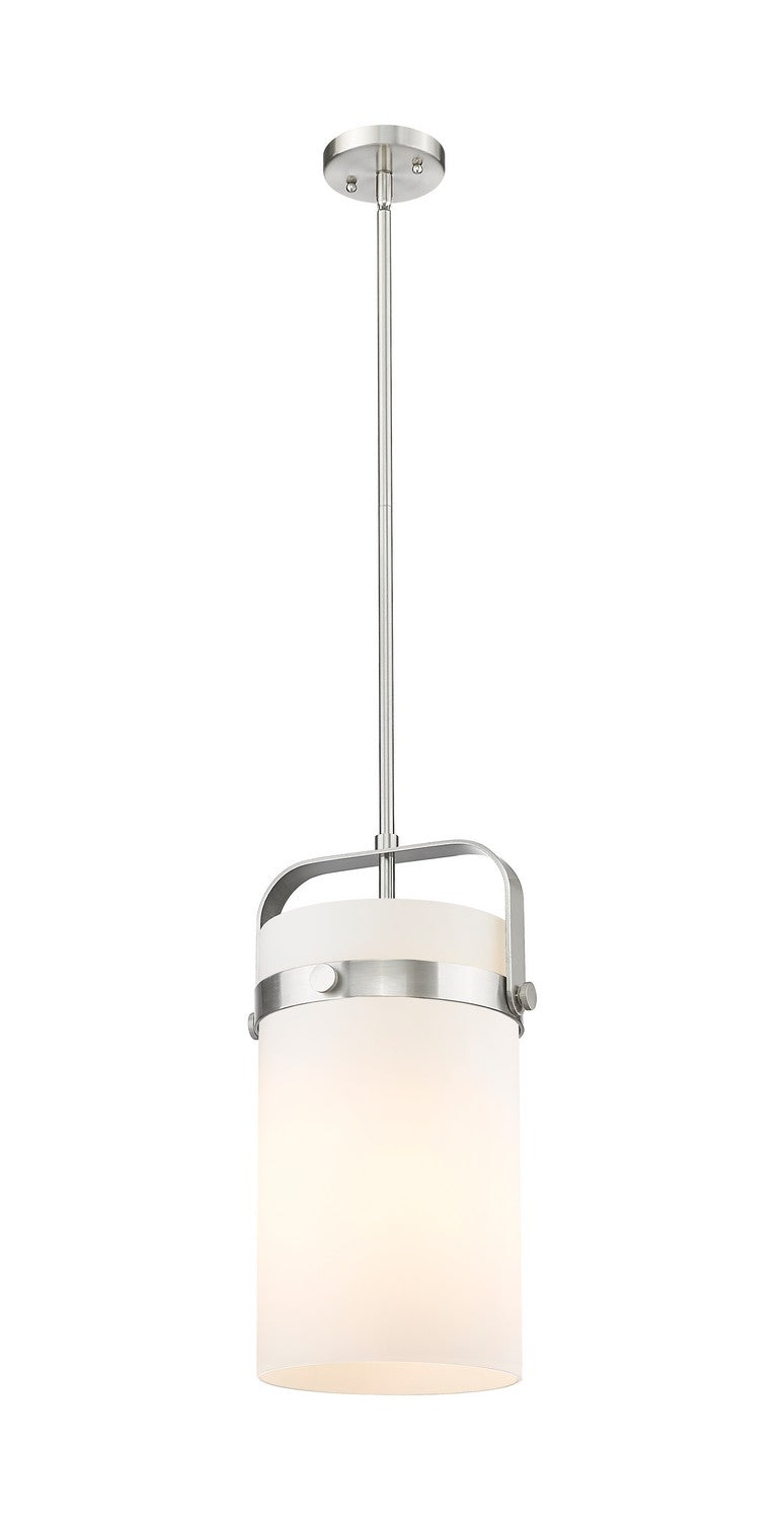 Innovations 413-1SM-SN-G413-1S-8WH LED Pendant, Satin Nickel