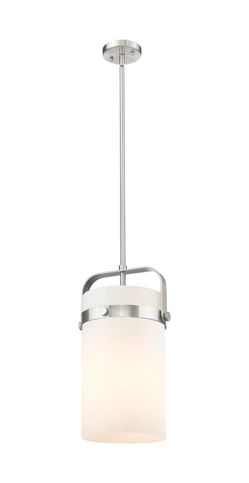 Innovations 413-1SM-SN-G413-1S-8WH LED Pendant, Satin Nickel