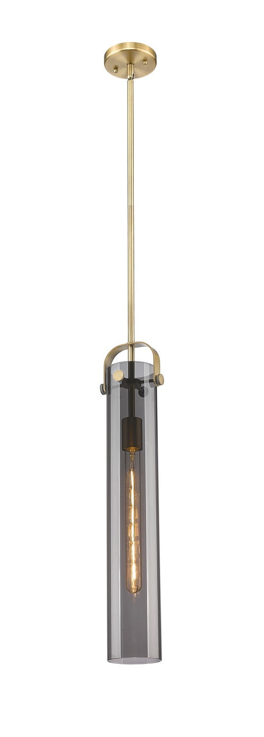 Innovations 413-1SS-BB-G413-1S-4SM LED Pendant, Brushed Brass
