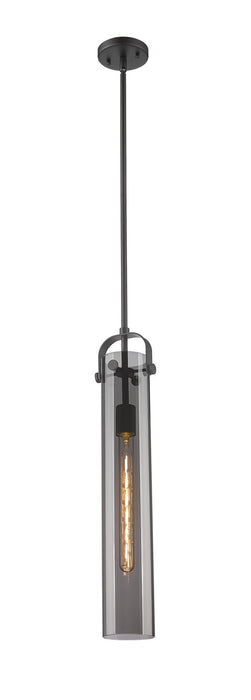 Innovations 413-1SS-BK-G413-1S-4SM LED Pendant, Matte Black