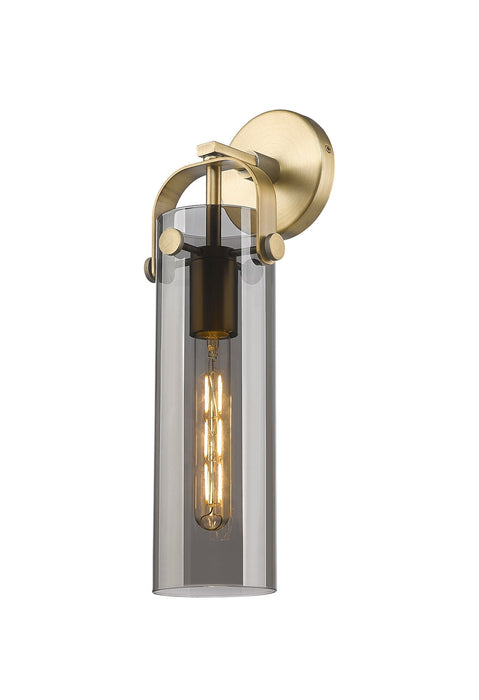 Innovations 413-1W-BB-G413-1W-4SM LED Wall Sconce, Brushed Brass