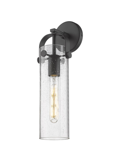 Innovations 413-1W-BK-G413-1W-4SDY LED Wall Sconce, Matte Black