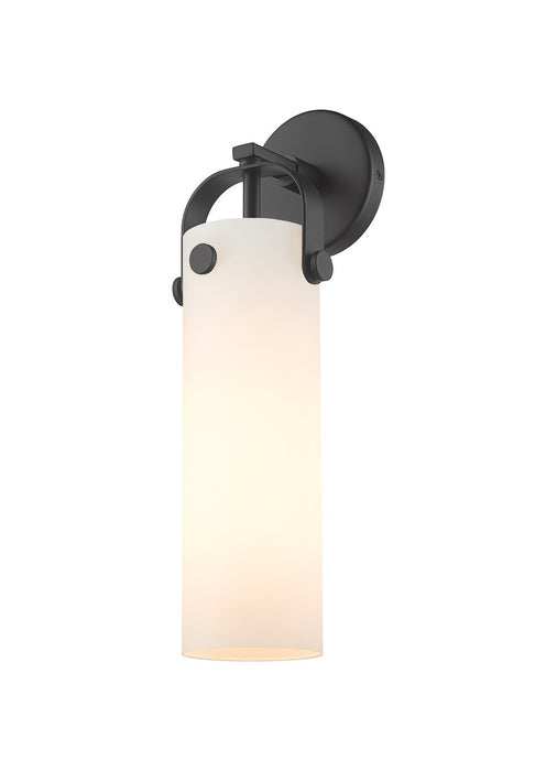 Innovations 413-1W-BK-G413-1W-4WH LED Wall Sconce, Matte Black