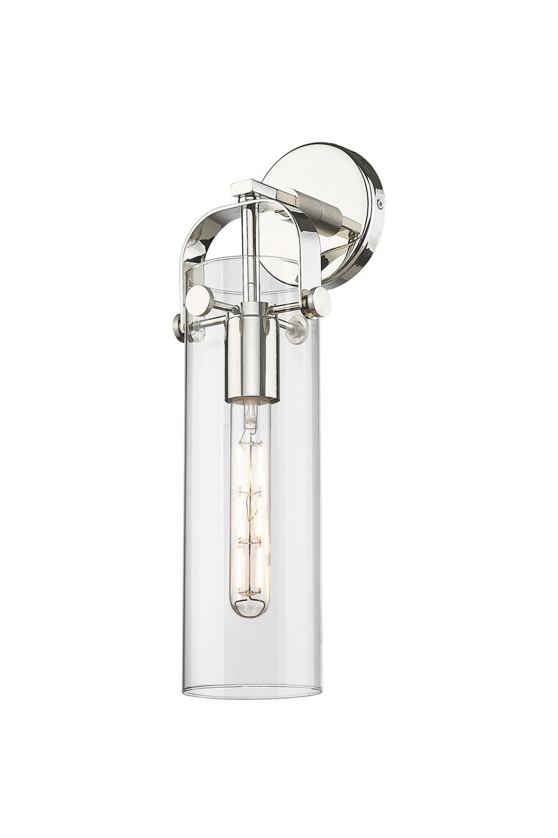 Innovations 413-1W-PN-G413-1W-4CL LED Wall Sconce, Polished Nickel