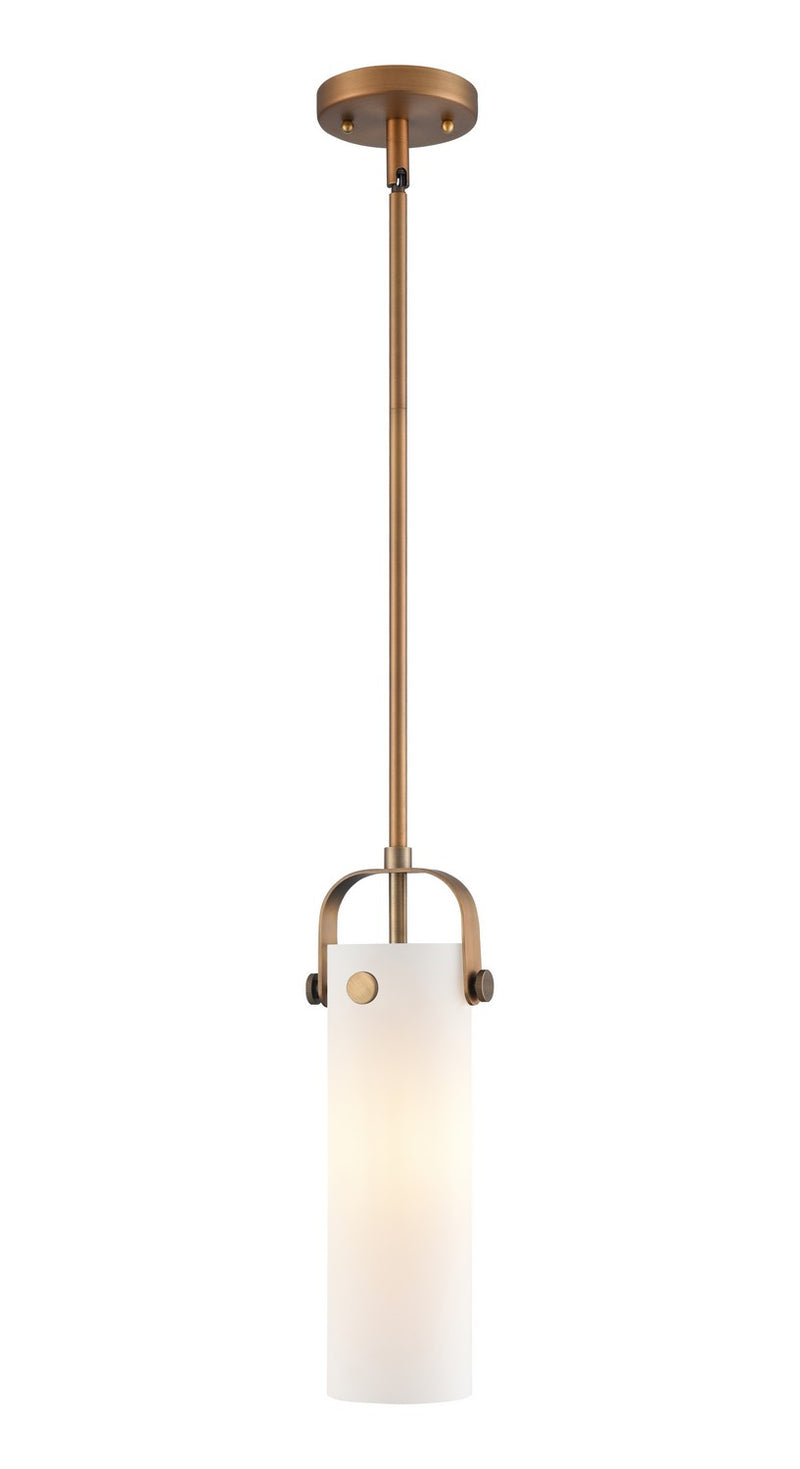 Innovations 423-1S-BB-G423-12WH LED Pendant, Brushed Brass
