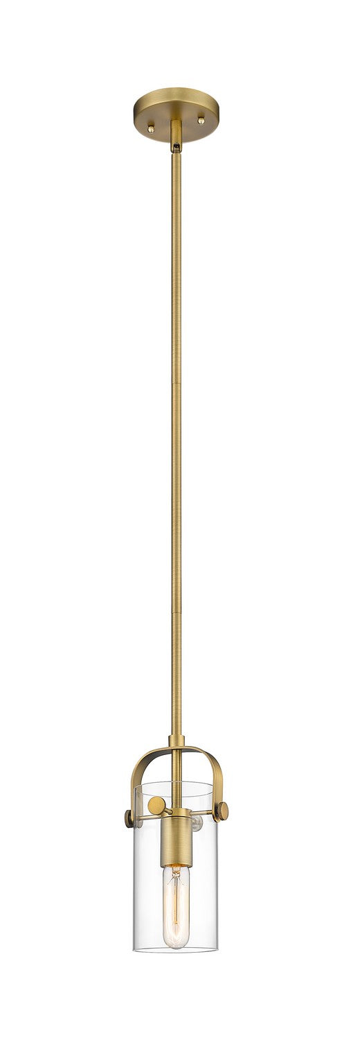 Innovations 423-1S-BB-G423-7CL LED Pendant, Brushed Brass