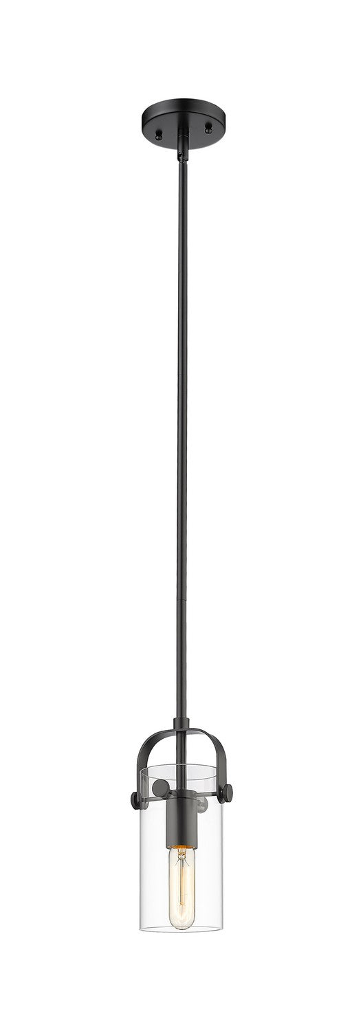 Innovations 423-1S-BK-G423-7CL LED Pendant, Matte Black
