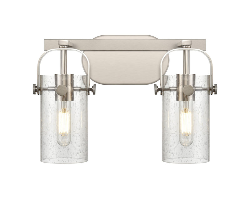 Innovations 423-2W-SN-G423-7SDY LED Bath Vanity, Brushed Satin Nickel