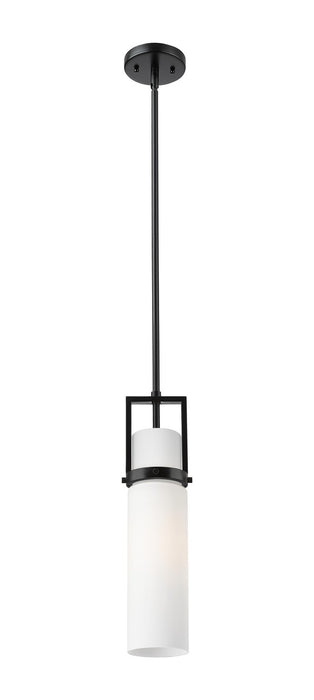 Innovations 426-1S-BK-G426-15WH LED Pendant, Matte Black