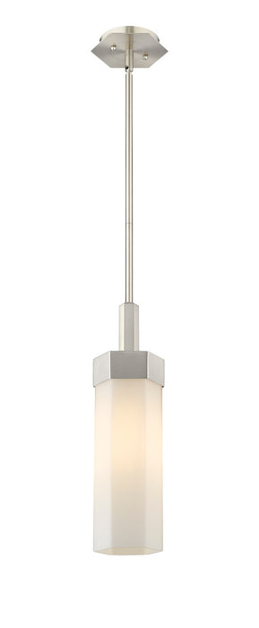 Innovations 427-1S-SN-G427-14WH LED Pendant, Satin Nickel