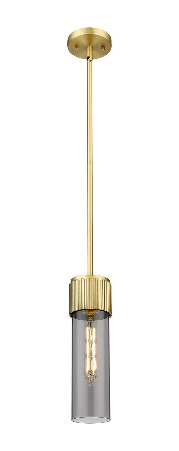 Innovations 428-1S-BB-G428-12SM LED Pendant, Brushed Brass