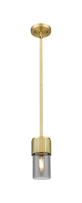 Innovations 428-1S-BB-G428-7SM LED Pendant, Brushed Brass