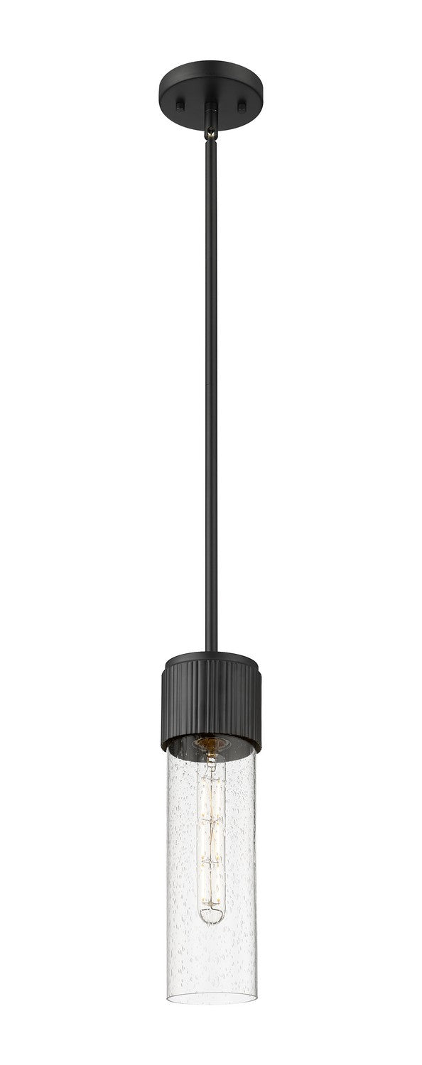 Innovations 428-1S-BK-G428-12SDY LED Pendant, Matte Black