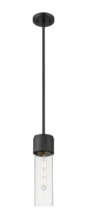 Innovations 428-1S-BK-G428-12SDY LED Pendant, Matte Black