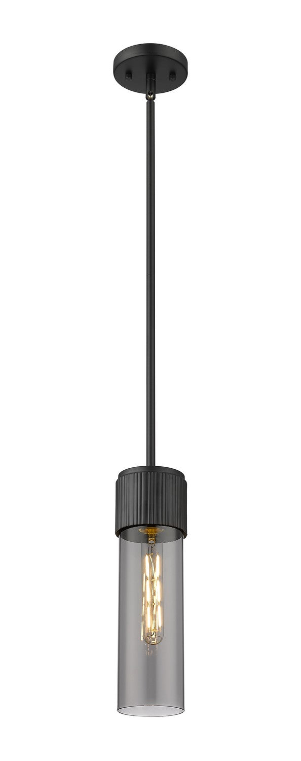 Innovations 428-1S-BK-G428-12SM LED Pendant, Matte Black