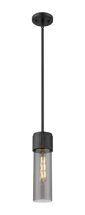 Innovations 428-1S-BK-G428-12SM LED Pendant, Matte Black
