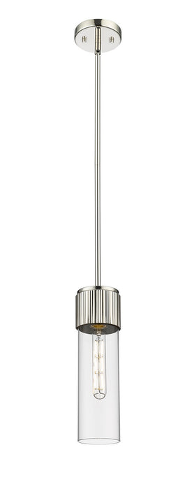 Innovations 428-1S-PN-G428-12CL LED Pendant, Polished Nickel