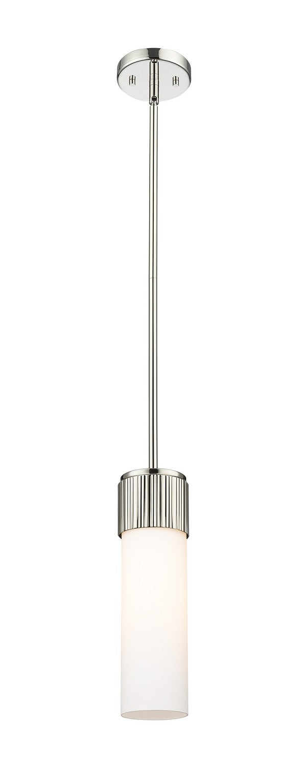 Innovations 428-1S-PN-G428-12WH LED Pendant, Polished Nickel