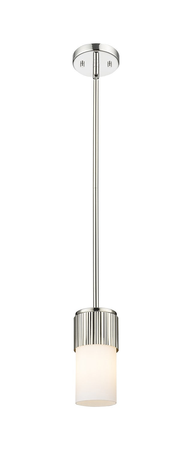 Innovations 428-1S-PN-G428-7WH LED Pendant, Polished Nickel