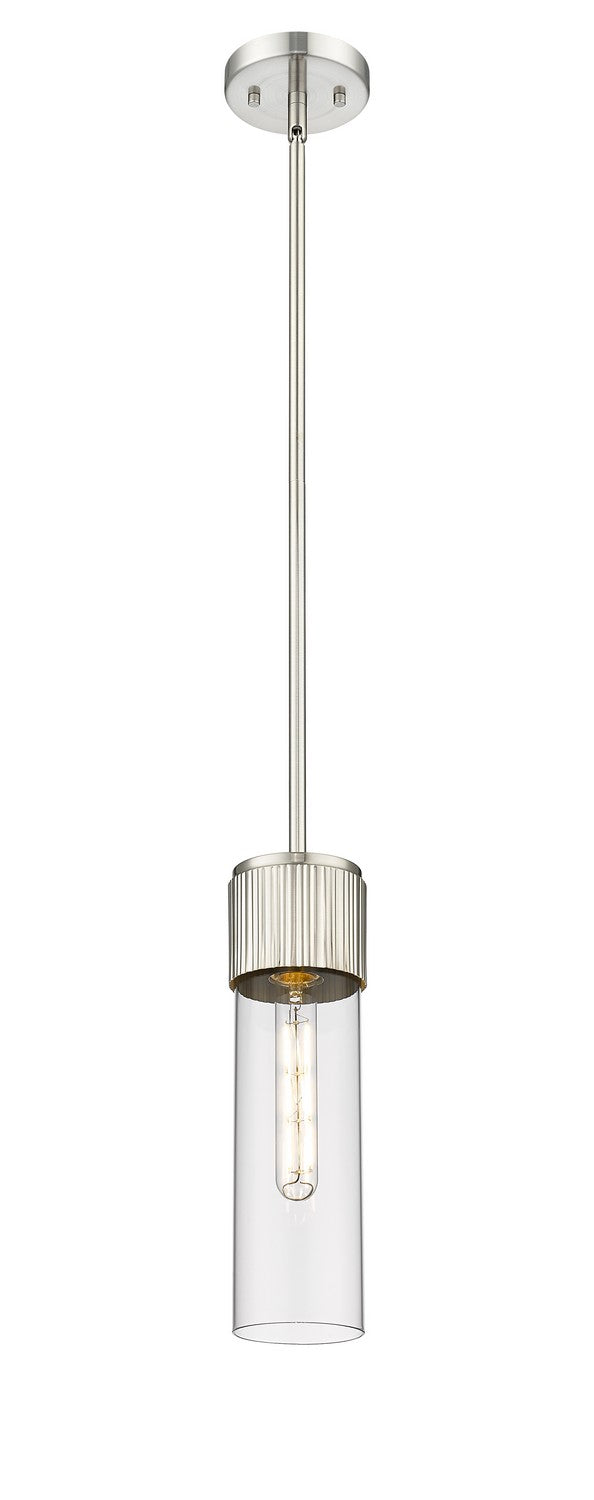 Innovations 428-1S-SN-G428-12CL LED Pendant, Satin Nickel