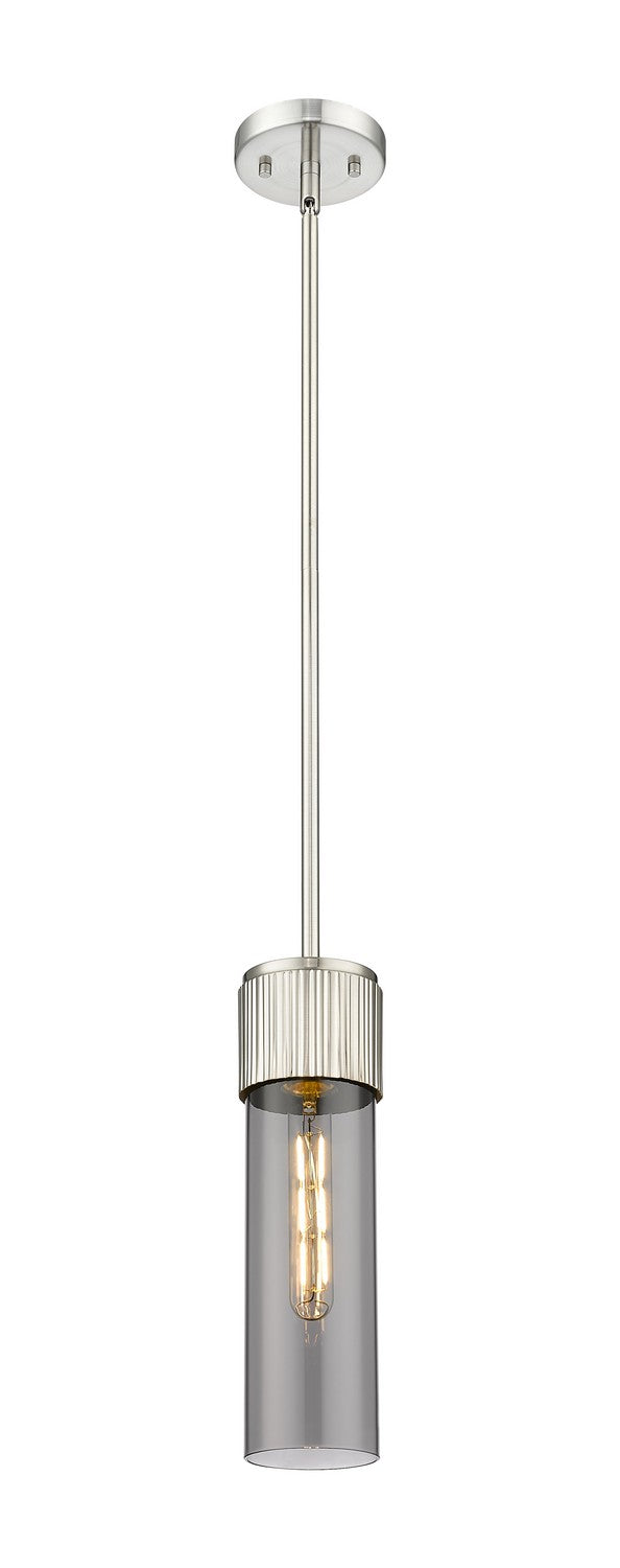 Innovations 428-1S-SN-G428-12SM LED Pendant, Satin Nickel