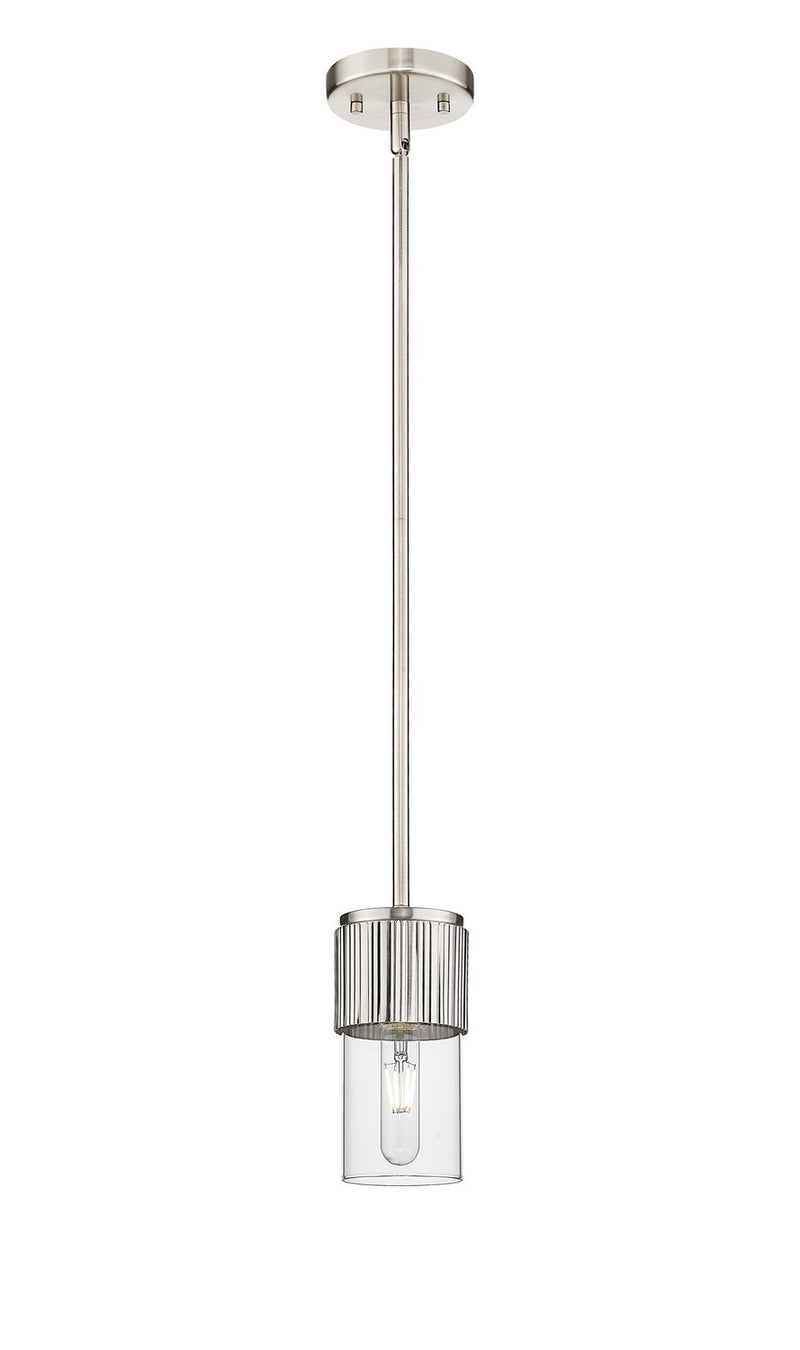 Innovations 428-1S-SN-G428-7CL LED Pendant, Satin Nickel
