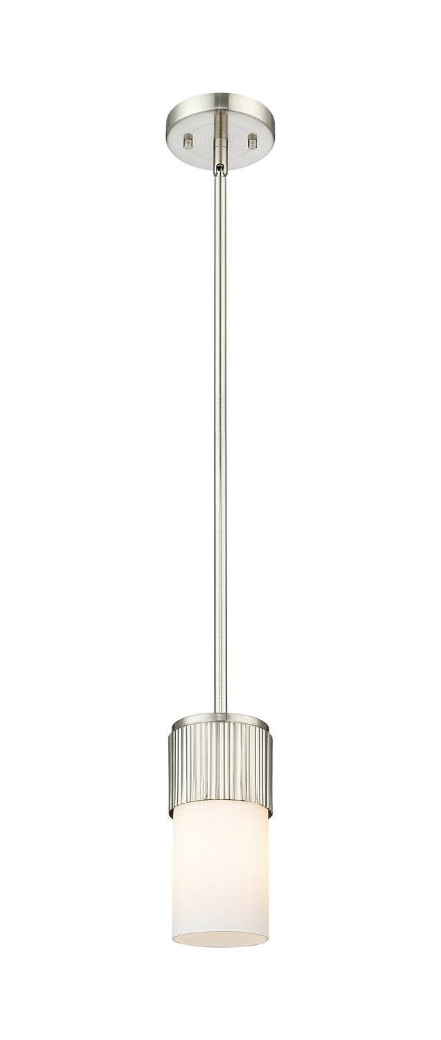 Innovations 428-1S-SN-G428-7WH LED Pendant, Satin Nickel