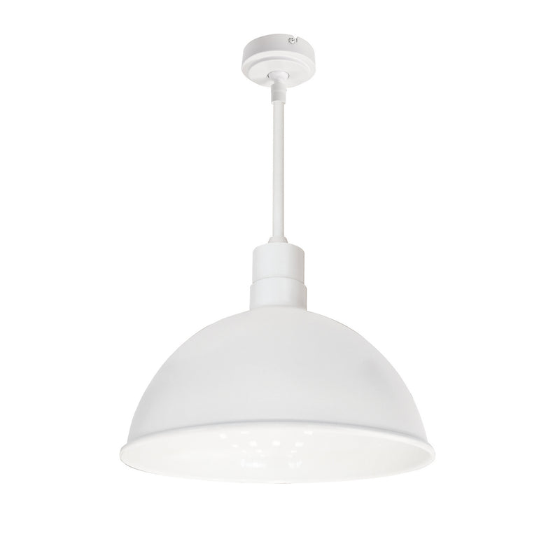 Nora Lighting NRLM-16ST3840WWLE4/96 Stem Mounted LED Shade, White Outer / White Inner
