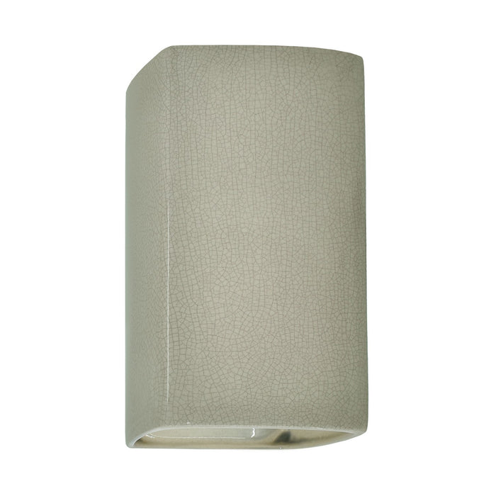 Justice Designs CER-0910W-CKC Lantern, Celadon Green Crackle
