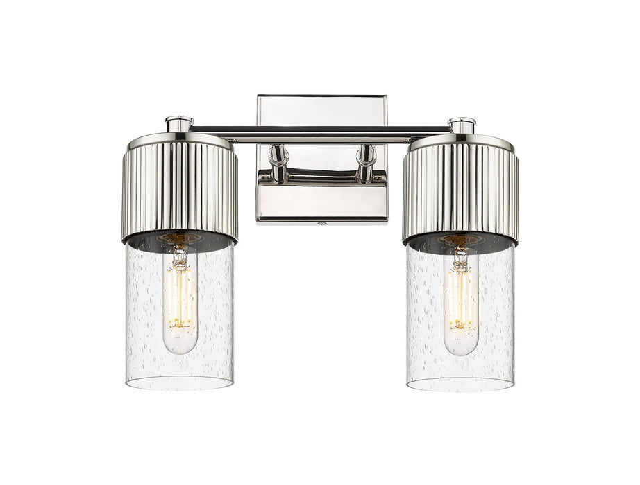 Innovations 428-2W-PN-G428-7SDY LED Bath Vanity, Polished Nickel