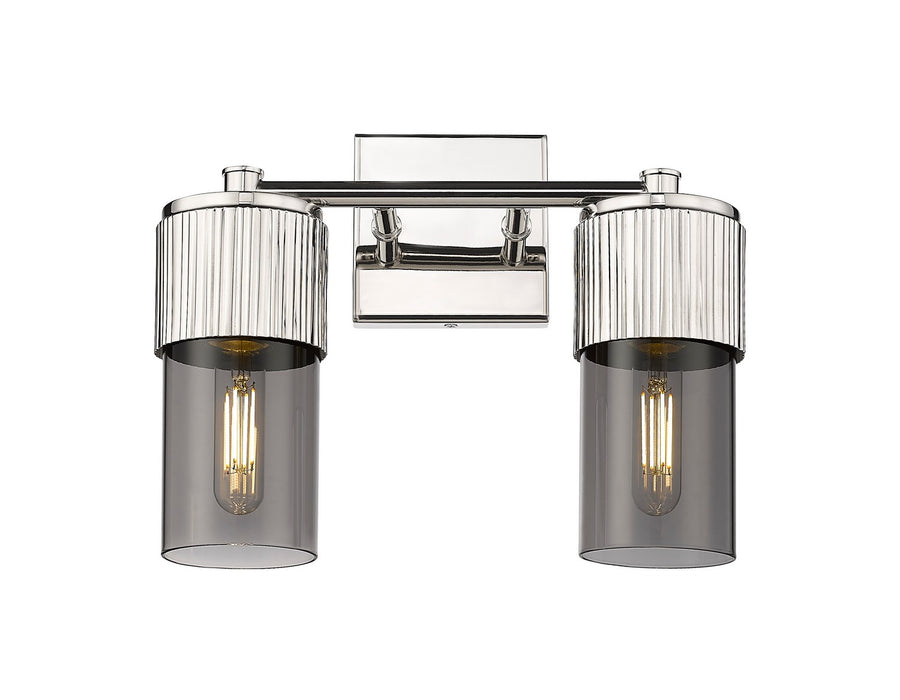 Innovations 428-2W-PN-G428-7SM LED Bath Vanity, Polished Nickel